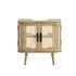 Izzy Curved Rattan Undersink Unit, Natural