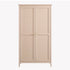 Oakham Double Wardrobe, Nude Pink