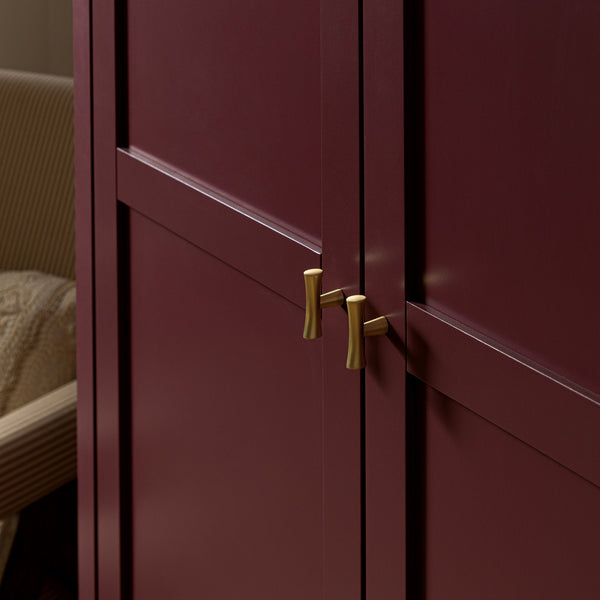 Oakham Double Wardrobe, Wild Cherry