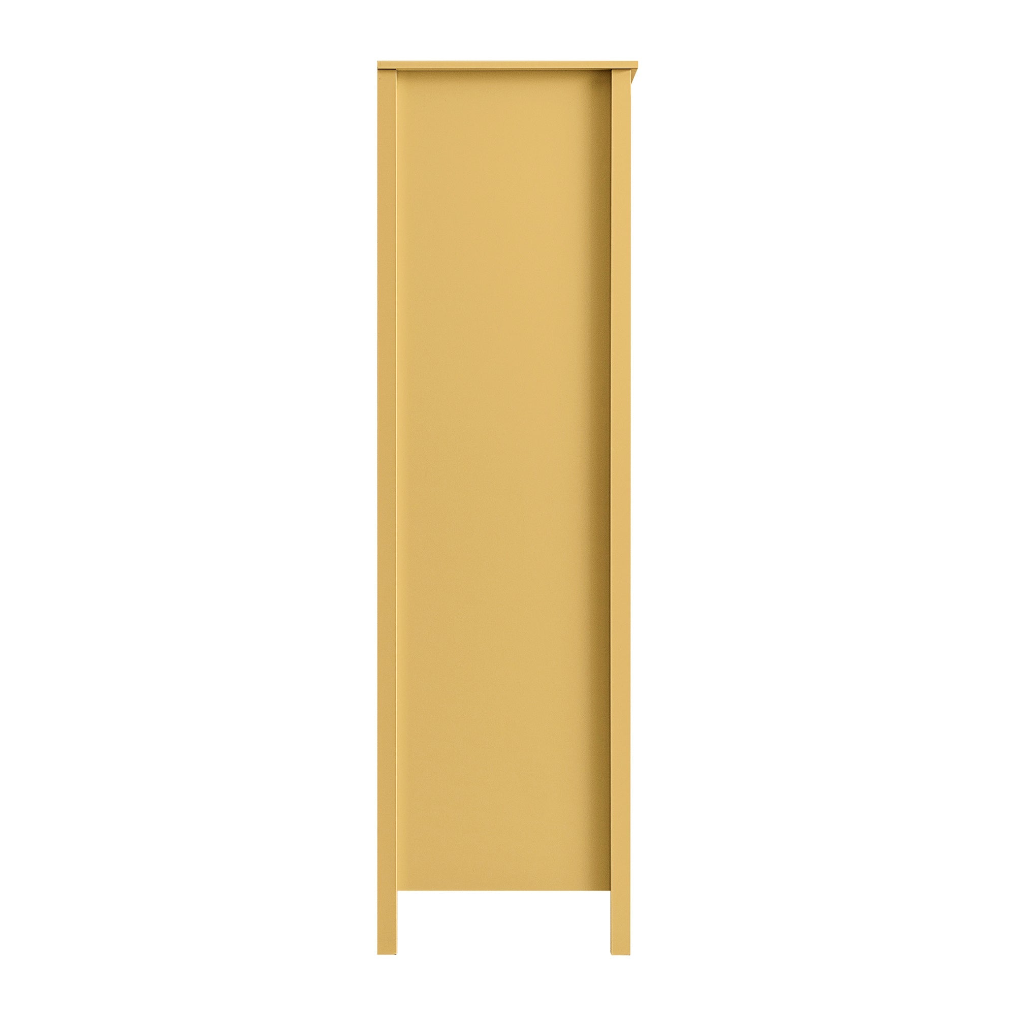 Oakham Double Wardrobe, Rattan Yellow