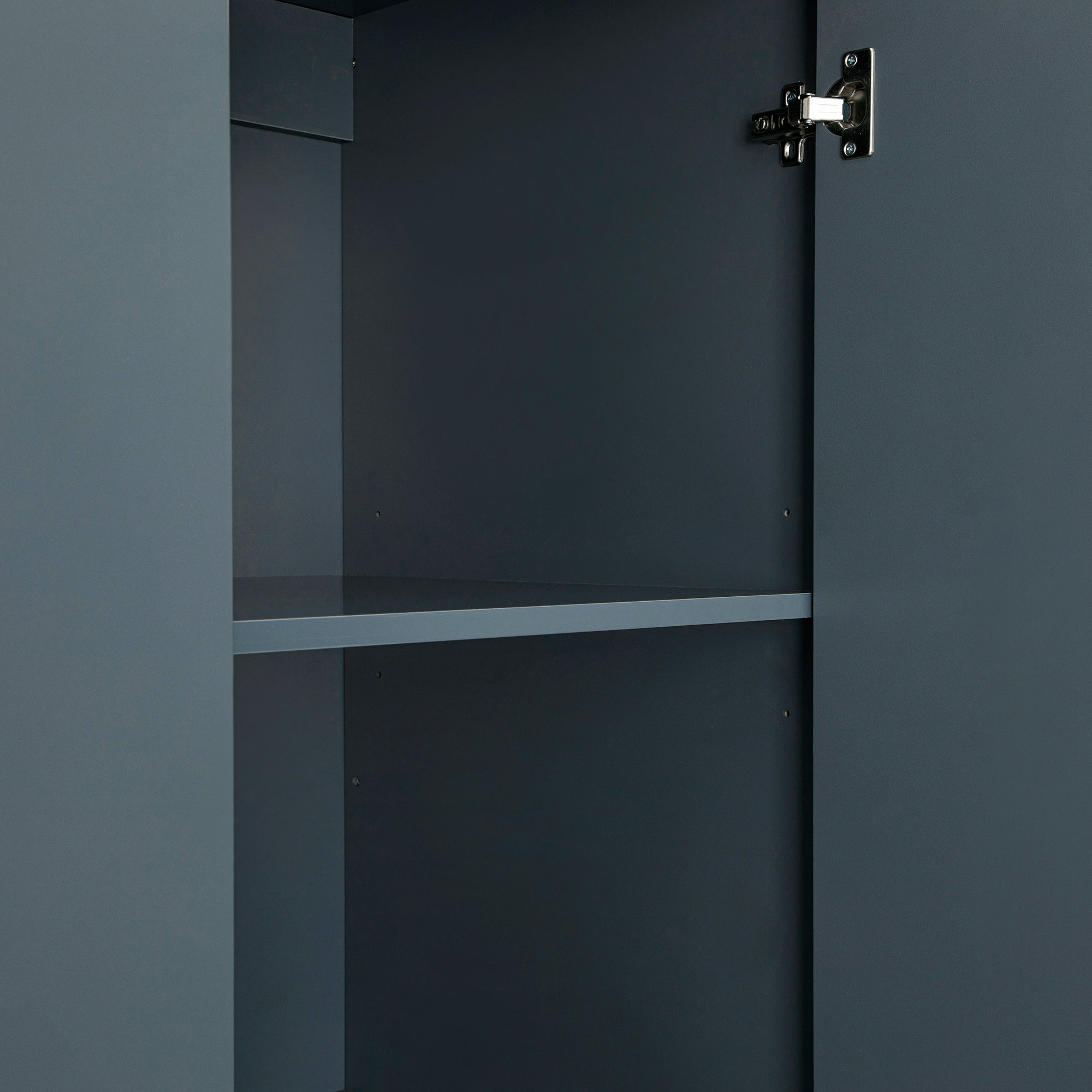 Oakham Triple Wardrobe, Stormy Blue