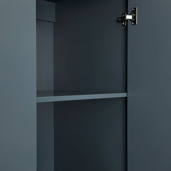 Oakham Triple Wardrobe, Stormy Blue