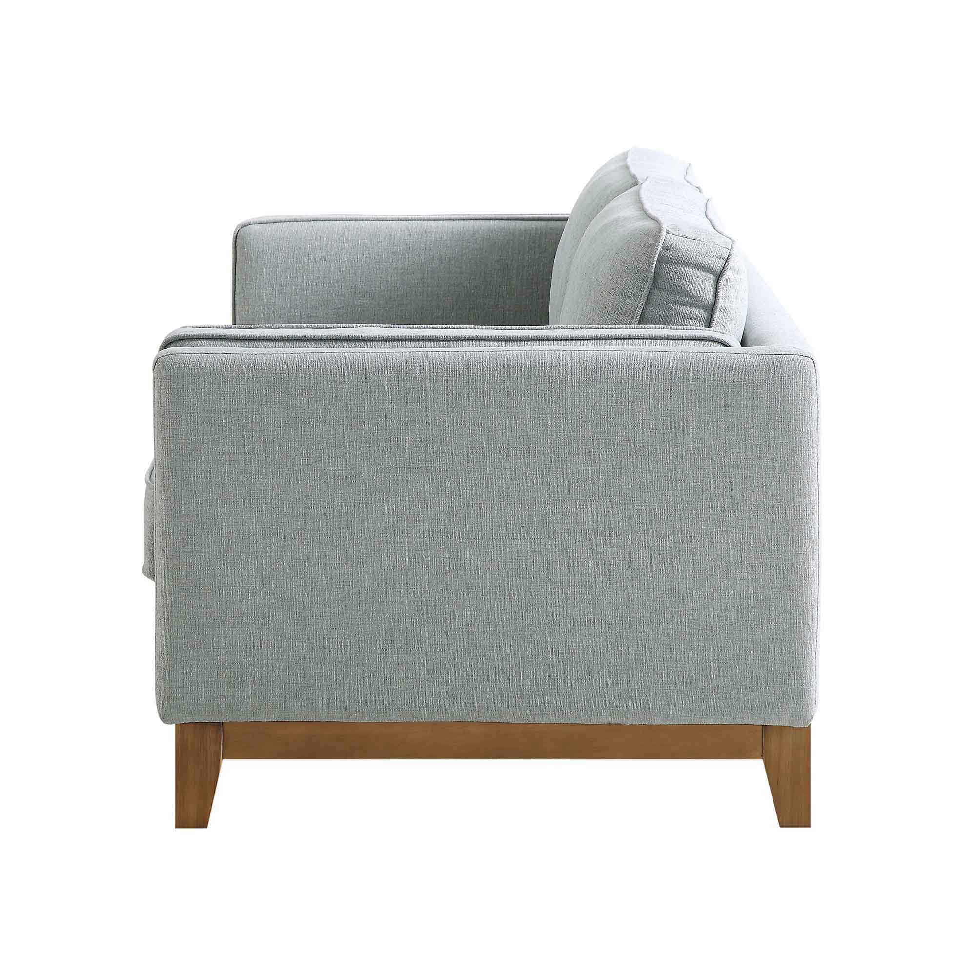 Dipley Sage Fabric Sofa, 3-Seater