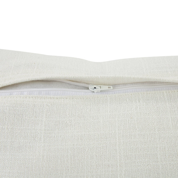 Indigo Collection Ava French Knot White cushion