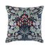 Botanica Collection Midnight Blue Velvet Hand Embroidered Cushion