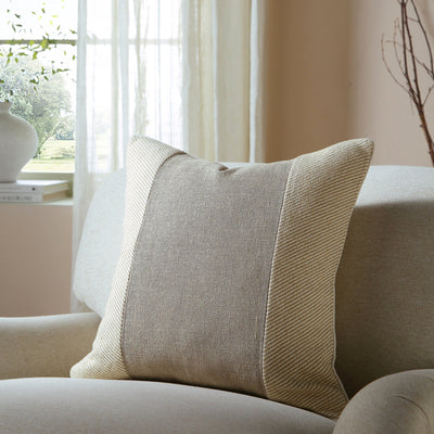 Bronte Collection Cotton Patchwork Cushion