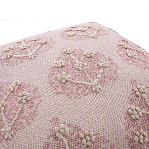 Florence Grove Printed & Embroidered Cushion