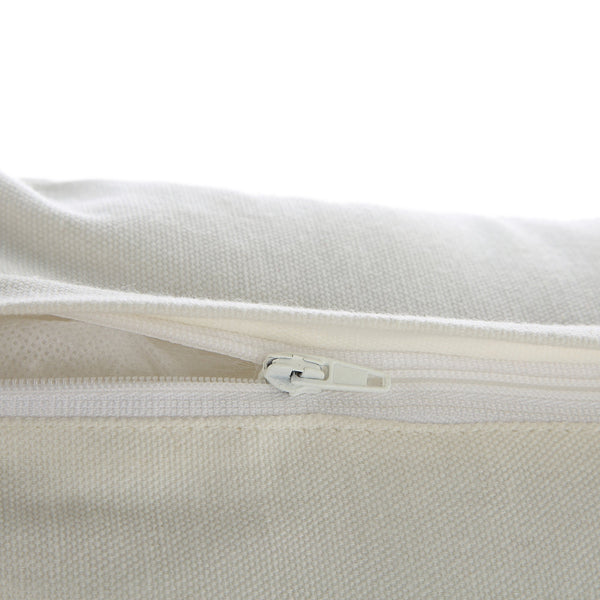 Indigo Collection Laguna French Knot White & Blue Cotton Cushion