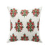 Indra Mughal Pink Wool Embroidered Cushion