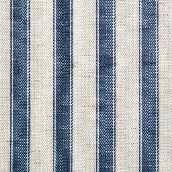 Chilworth Upholstered Ottoman Storage Bed, Blue Stripe Linen Blend