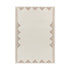 Atlan Cream & Taupe Handwoven Wool Rug