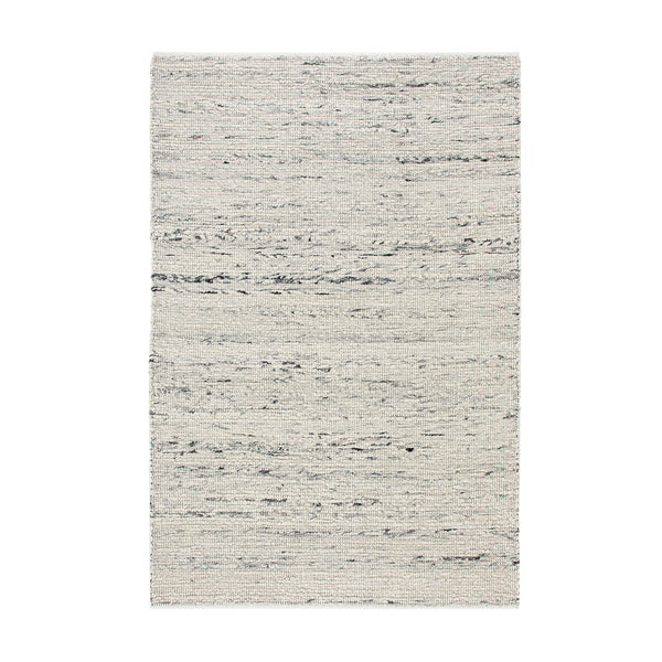 Indra Light Grey Handwoven Wool Rug