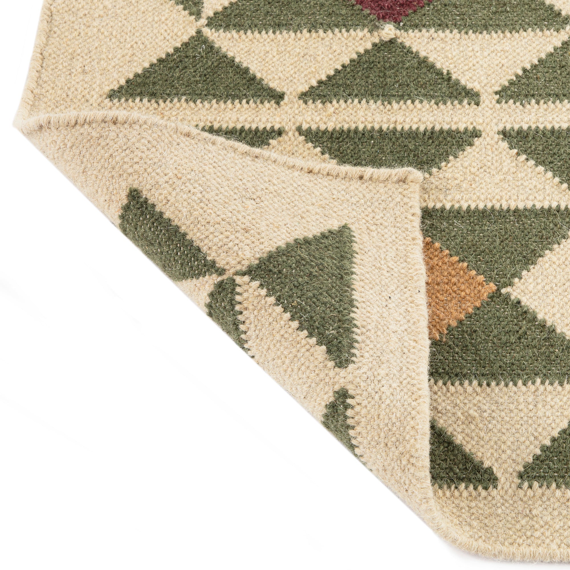 Kamala Geometric Handwoven Wool Runner