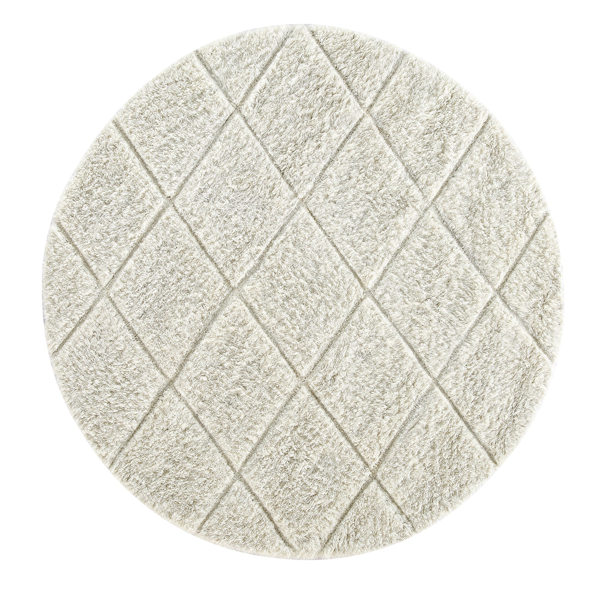 Lexi Hand Tufted New Zealand Wool Round Rug