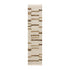 Noa Linear Cream Handwoven Wool Runner