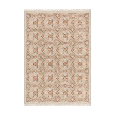Yasmin Kilim Pink Handwoven Wool & Jute Rug