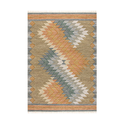 Zairya Kilim Handwoven Wool & Cotton Rug