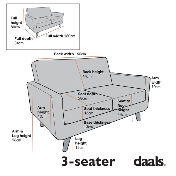 Clarence Sofa Range in Burnt Orange Velvet