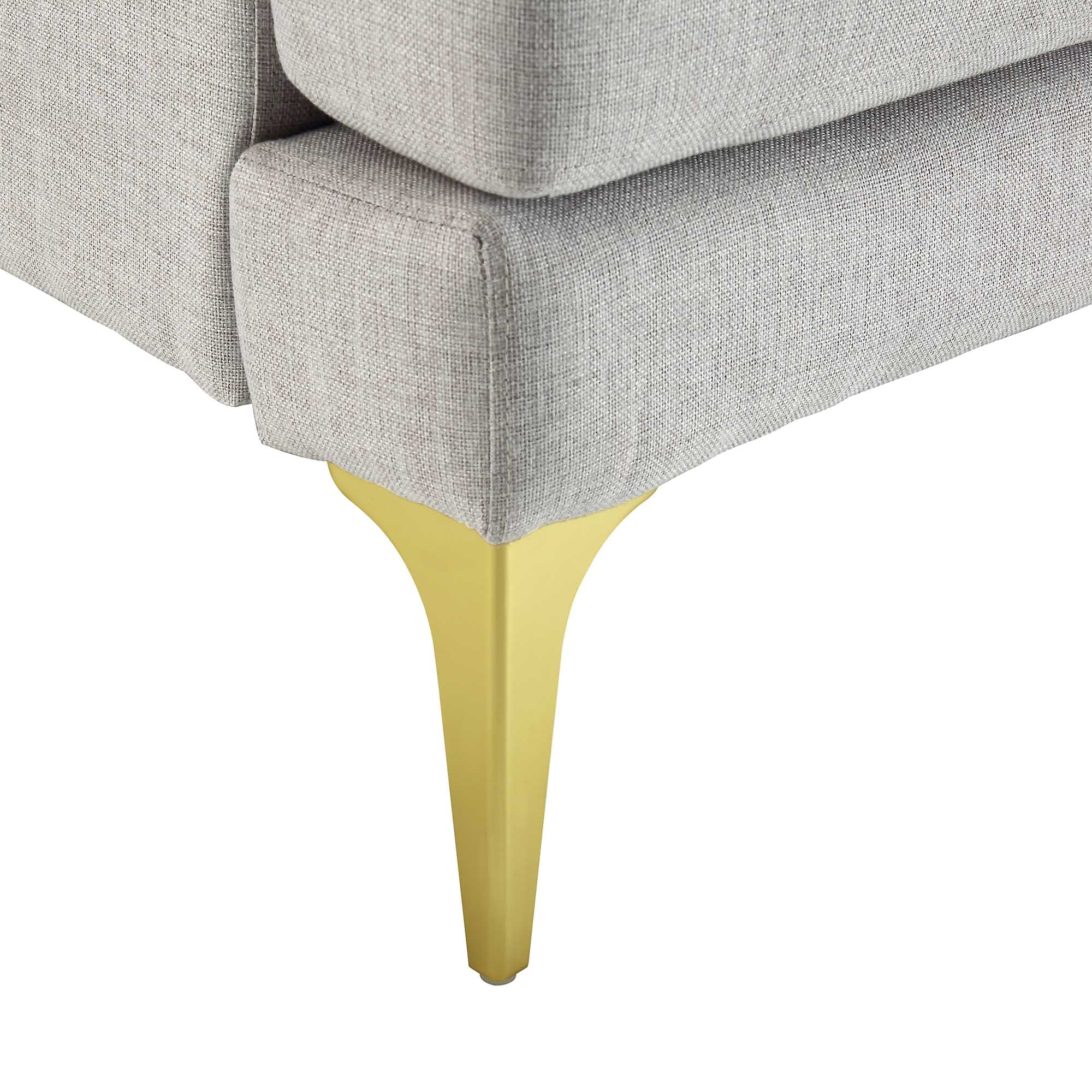 Haven Grey Fabric 2-Seater Sofa