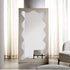 Destin Wave Mirror 180 x 100 cm, Taupe Gloss