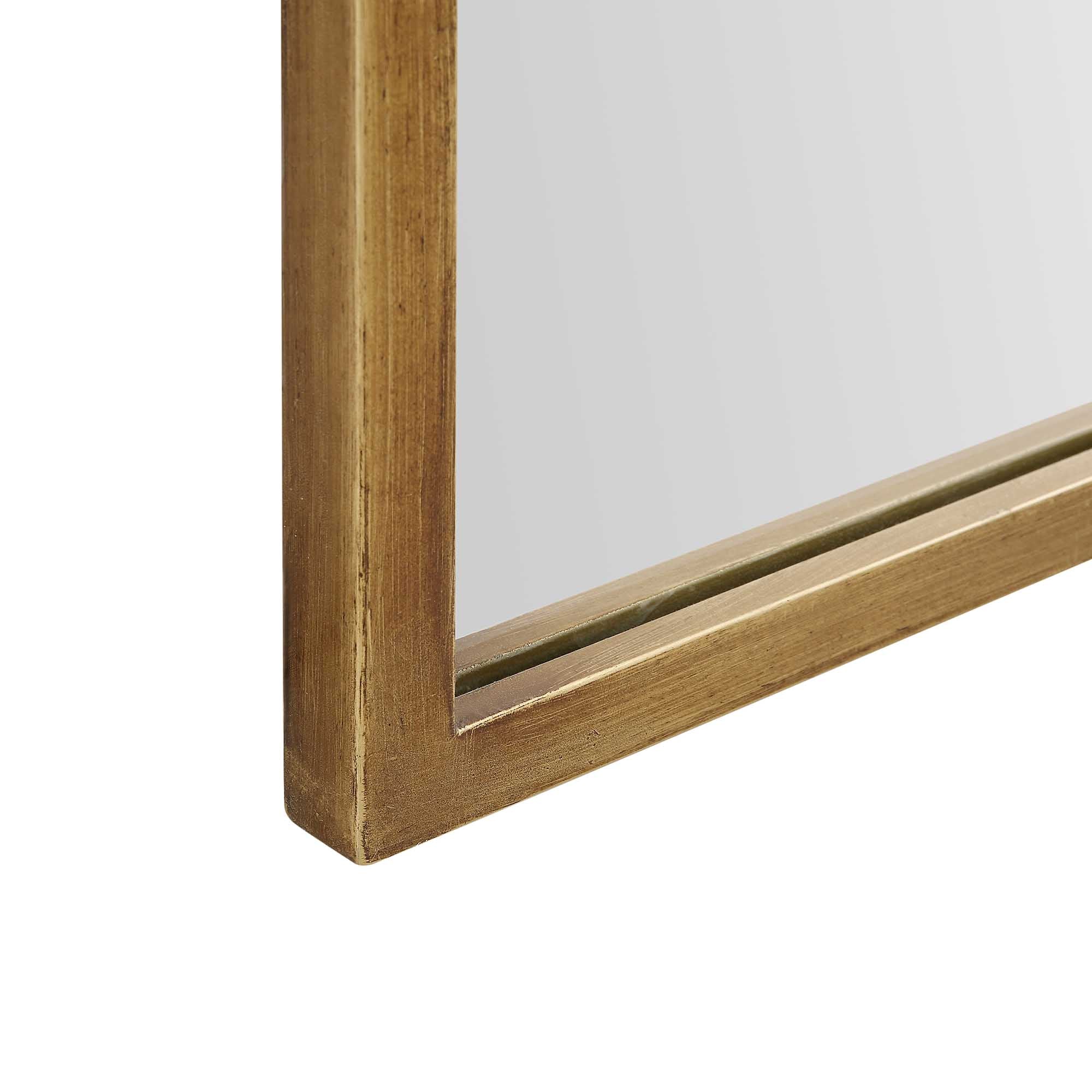Essa Moroccan Style Full Length Mirror 160 x 70 cm, Antique Gold Effect