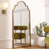 Essa Moroccan Style Full Length Mirror 160 x 70 cm, Antique Gold Effect