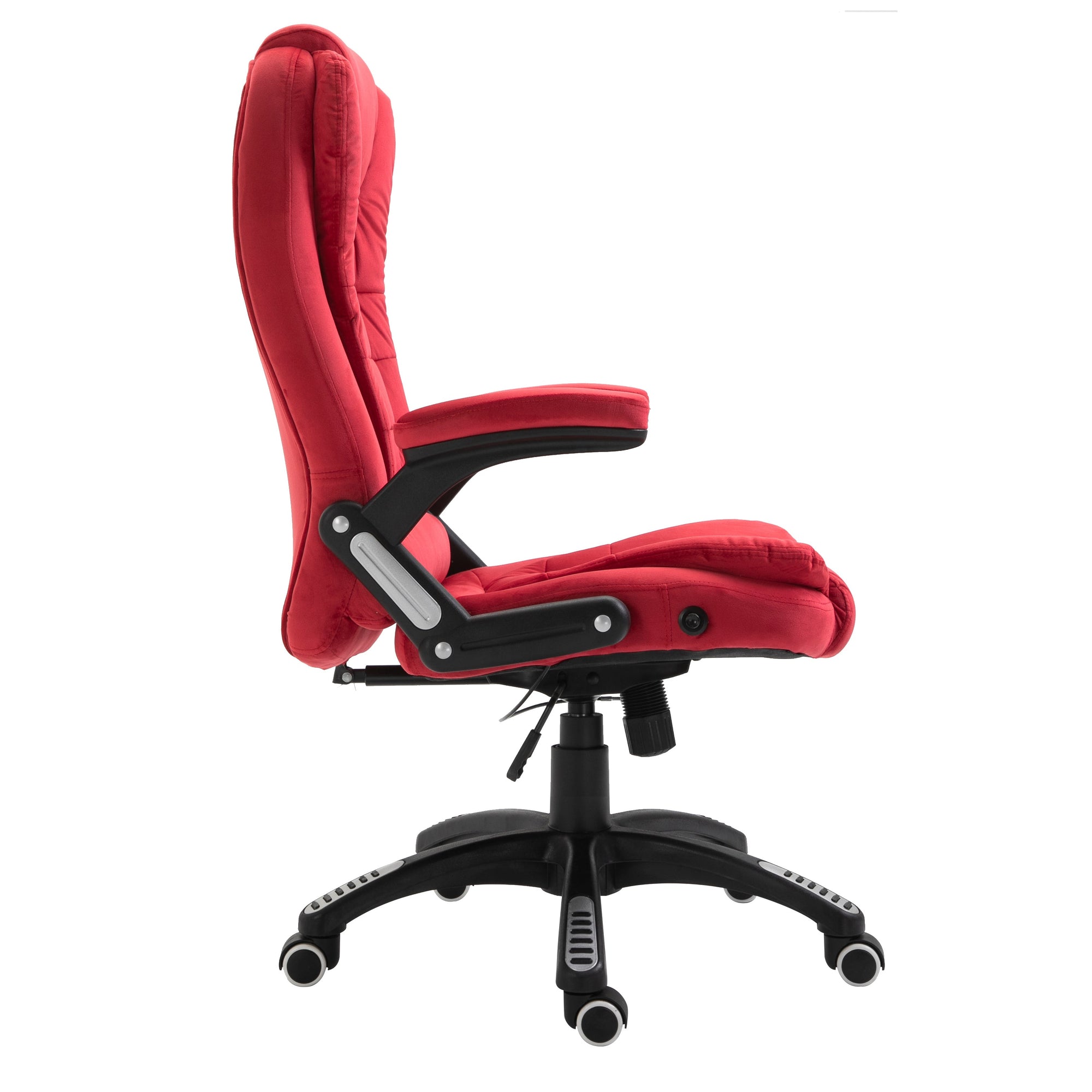 Executive Recline Extra Padded Office Chair Standard, MO17 Red Velvet