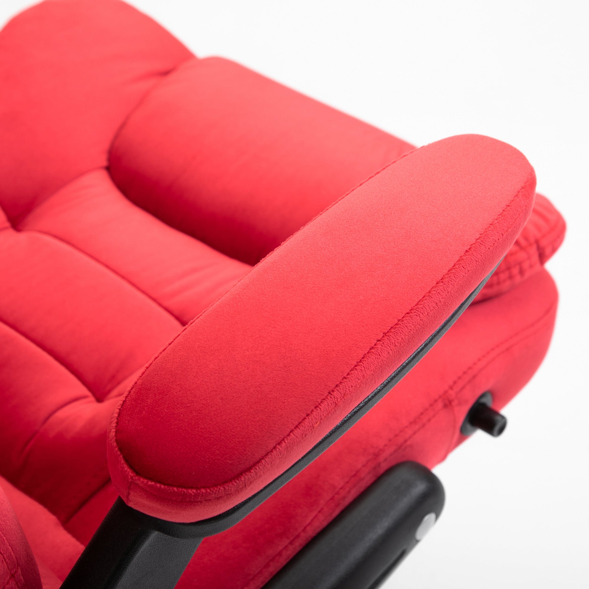 Executive Recline Extra Padded Office Chair Standard, MO17 Red Velvet