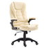 Executive Recline High Back Extra Padded Office Chair, MO17 Cream - daals
