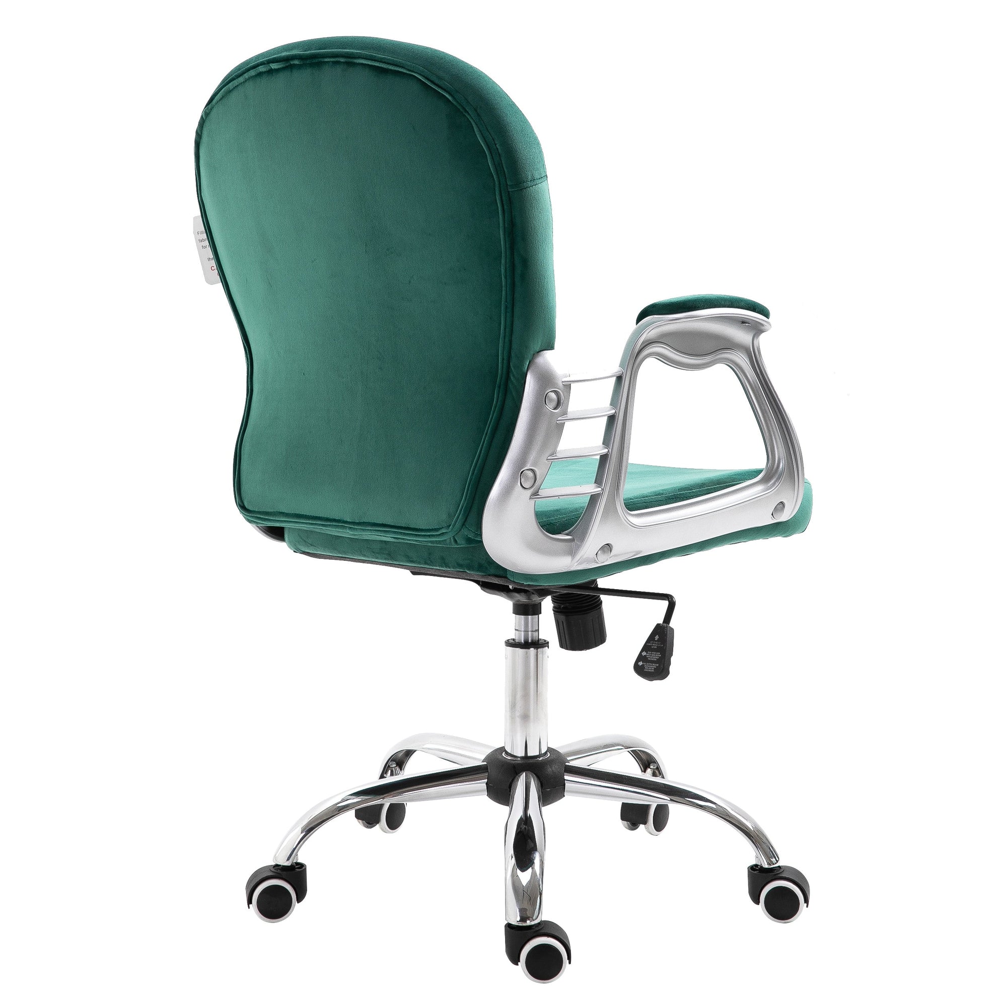 Green Velvet Chesterfield Swivel Chair