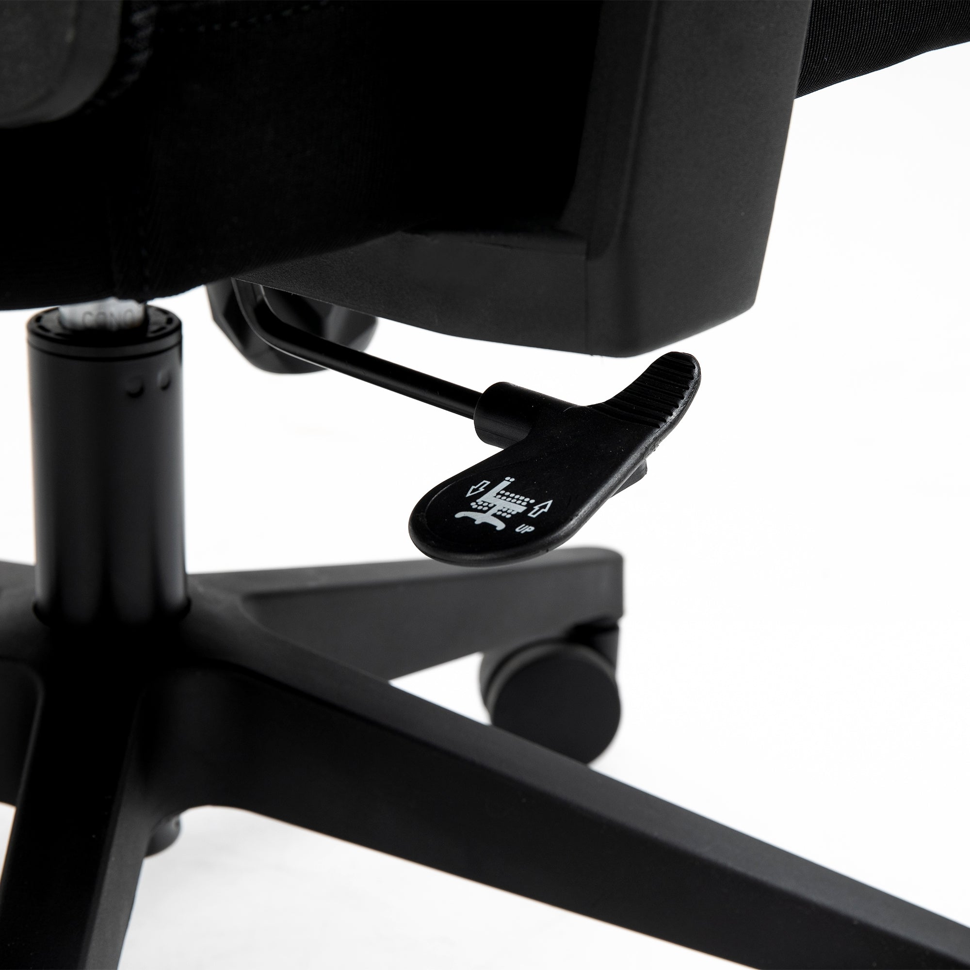 Joni High Back Mesh Office Chair with Headrest in Black