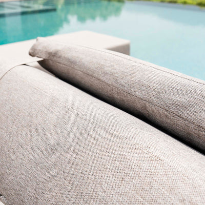 Jardin Aluminium Outdoor Sun Lounger, Granite