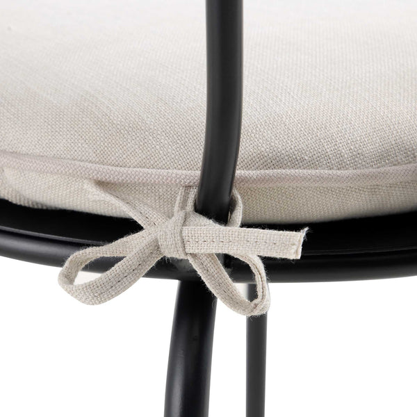 Haymes Metal Indoor and Outdoor Bistro Set, Beige