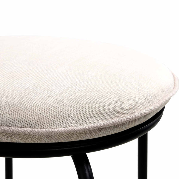 Haymes Metal Indoor and Outdoor Bistro Set, Beige