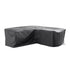 Cover for Cliveden Outdoor Aluminium Washed Wood Effect and Rattan Corner Sofa Set with Coffee Table