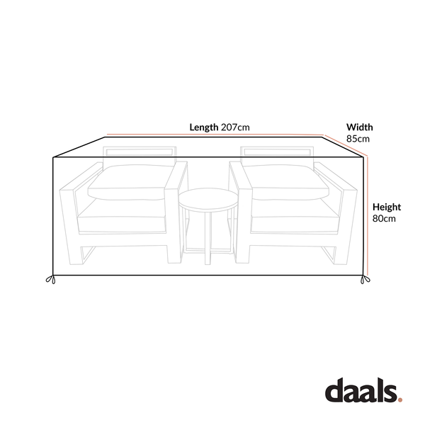 Cover for Montrose Aluminium Outdoor Bistro Set