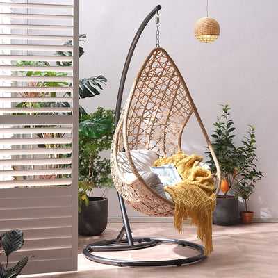 Indra Rattan Hanging Egg Chair