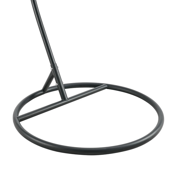 Lydia Geometric Rattan & Rope Mix Indoor Outdoor Hanging Chair
