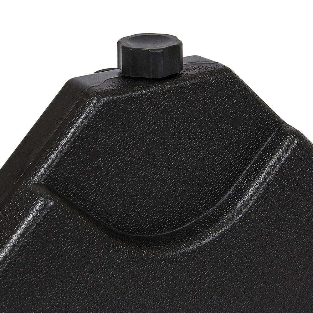Pack of 4 Square Sand/Water Fillable Parasol Base Weights