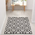 Illusion Monochrome Printed Rug 140 x 200 cm