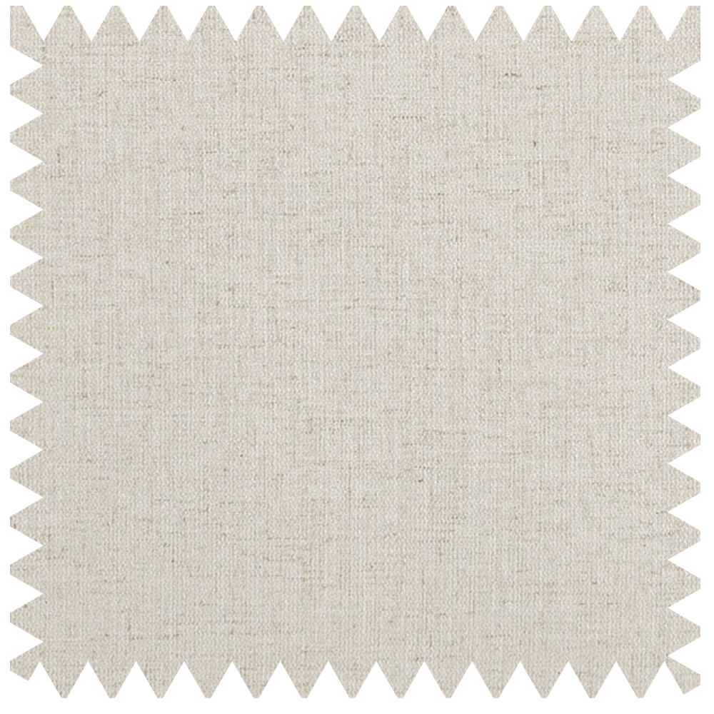 Lutyens Beige Linen Blend Woven Fabric Swatch