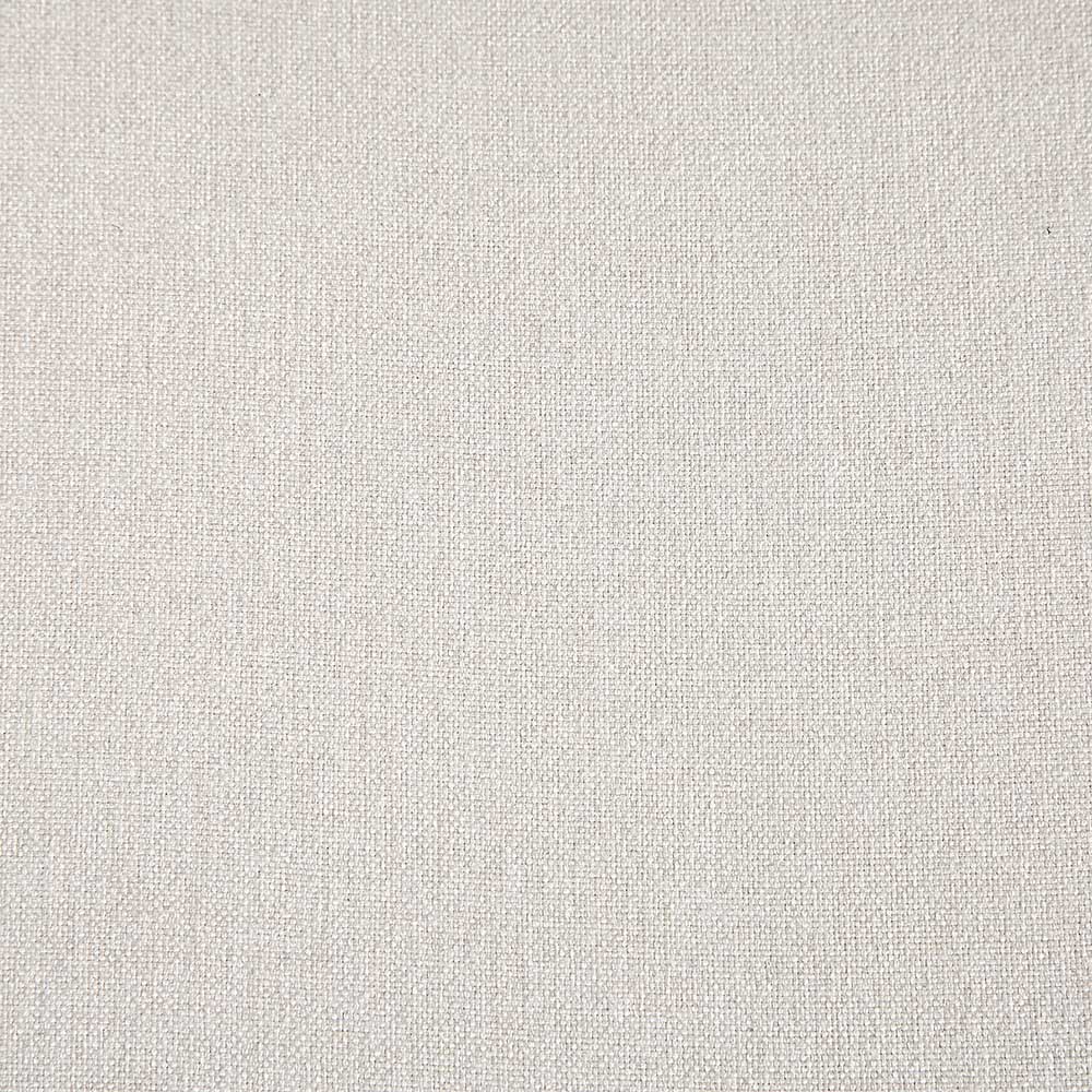 Hansel Upholstered Padded Dining Chair, Beige Fabric and Natural Frame