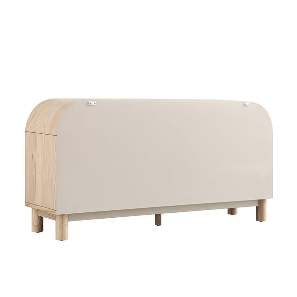 Maude Chest of 6 Drawers, Natural Ash