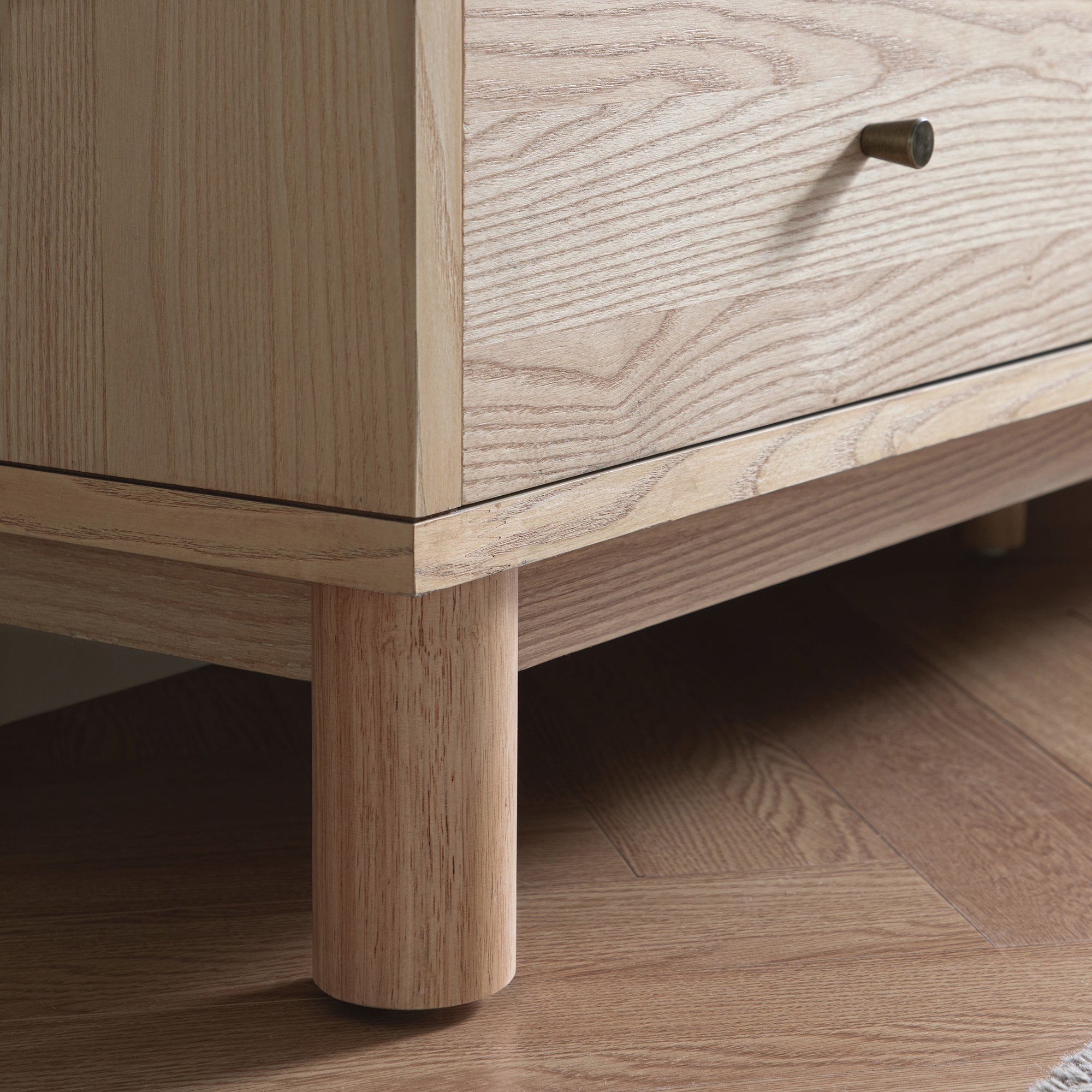 Maude 9 Drawer Chest, Natural Ash
