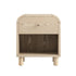 Maude 1 Drawer Bedside Table, Natural Ash