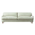 Daphnis Green Striped Linen Blend Sofa, 3-Seater