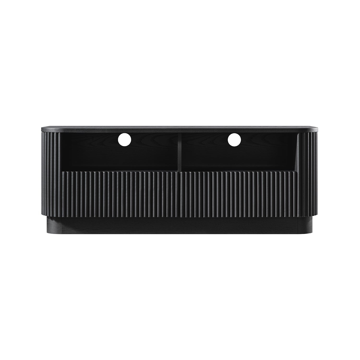 Maru 120cm TV Unit with Drawers, Black
