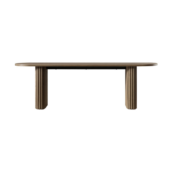 Maru 150cm Dining Bench, Silver Oak