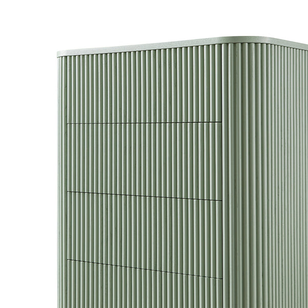 Maru Chest of 5 Drawers, Sage Green - daals - staging