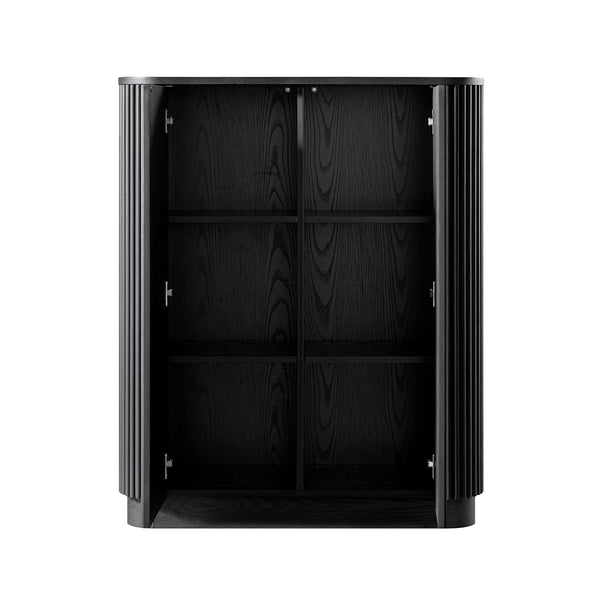 Maru Tall Cabinet, Black - daals - staging
